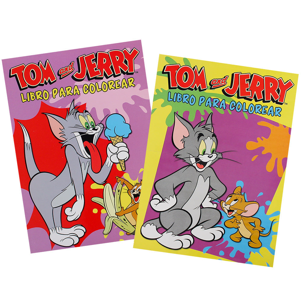 Tom and Jerry Coloring Book