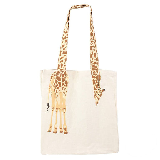 16" Giraffe Tail Eco-Friendly Canvas Bag In Bulk