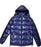 MEN'S SHINY PUFFER JACKET WITH SHERPA LINING