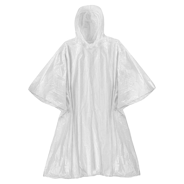 Disposable Rain Ponchos - Clear