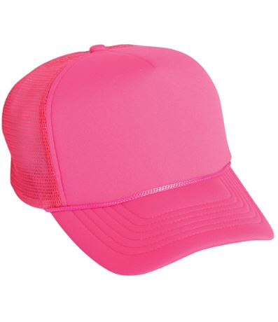 Polyester Foam Front 5-Panel Trucker Hats (Pack of 12)