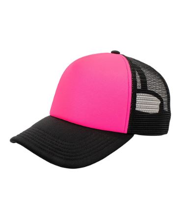 Polyester Foam Front 5-Panel Trucker Hats (Pack of 12)