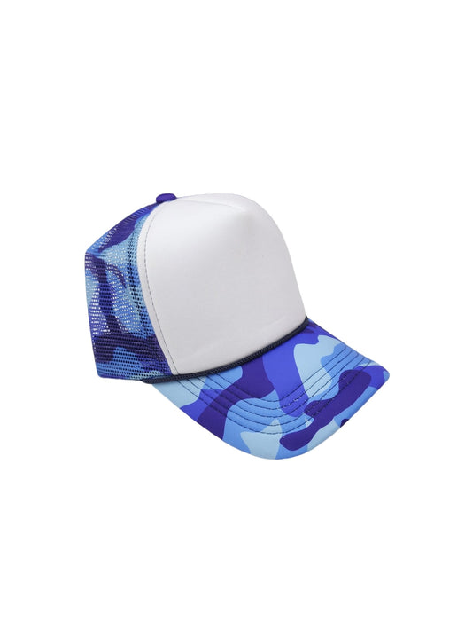 Polyester Foam Front 5-Panel Trucker Hats (Pack of 12)