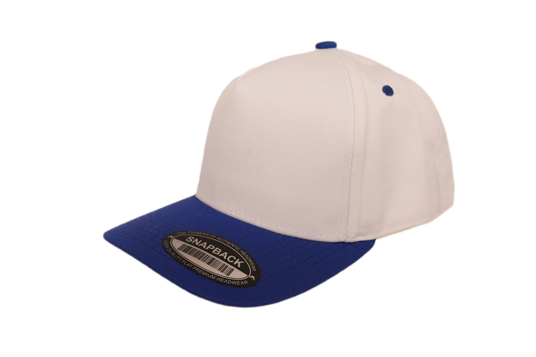 519 Blank Plain Cotton Twill Five Panel Pro Style Cap Hat