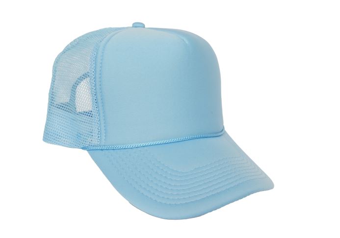 Polyester Foam Front 5-Panel Trucker Hats (Pack of 12)