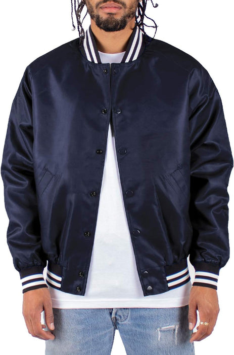 Men's Adult Premium Bomber Varsity Jacket