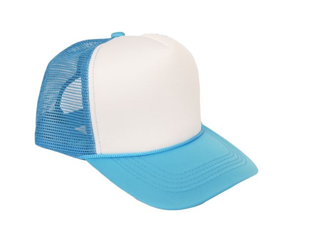 Polyester Foam Front 5-Panel Trucker Hats (Pack of 12)